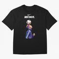 Cristiano Ronaldo Wpap - JUST DO IT Oversized T-Shirt Unlock Global Football Passion for FIFA World Cup 2026, Connected to Haaland, England, France and Netherlands, Champion Mindset, Group Stage Buzz, Knockout Tension and Passionate Fan Culture;