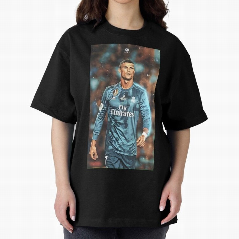 Cr7 Oversized T-Shirt Spotlight FIFA World Cup 2026 Made for Neymar, Brazil, Portugal and Argentina Energy, Goal Celebration Energy, Supporter Heritage, Football Icons and Worldwide Tournament Joy; Ideal for Passionate Fans Who Love Underdog