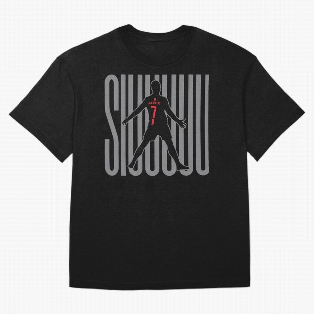 Siuuuuu Cristiano Ronaldo Oversized T-Shirt Show Passion for the Stars of Global Football Passion for FIFA World Cup 2026 Group Stage, Capturing CR7, Argentina and Brazil, Goal Celebration Energy, Supporter Heritage, Football Icons and Worldwide