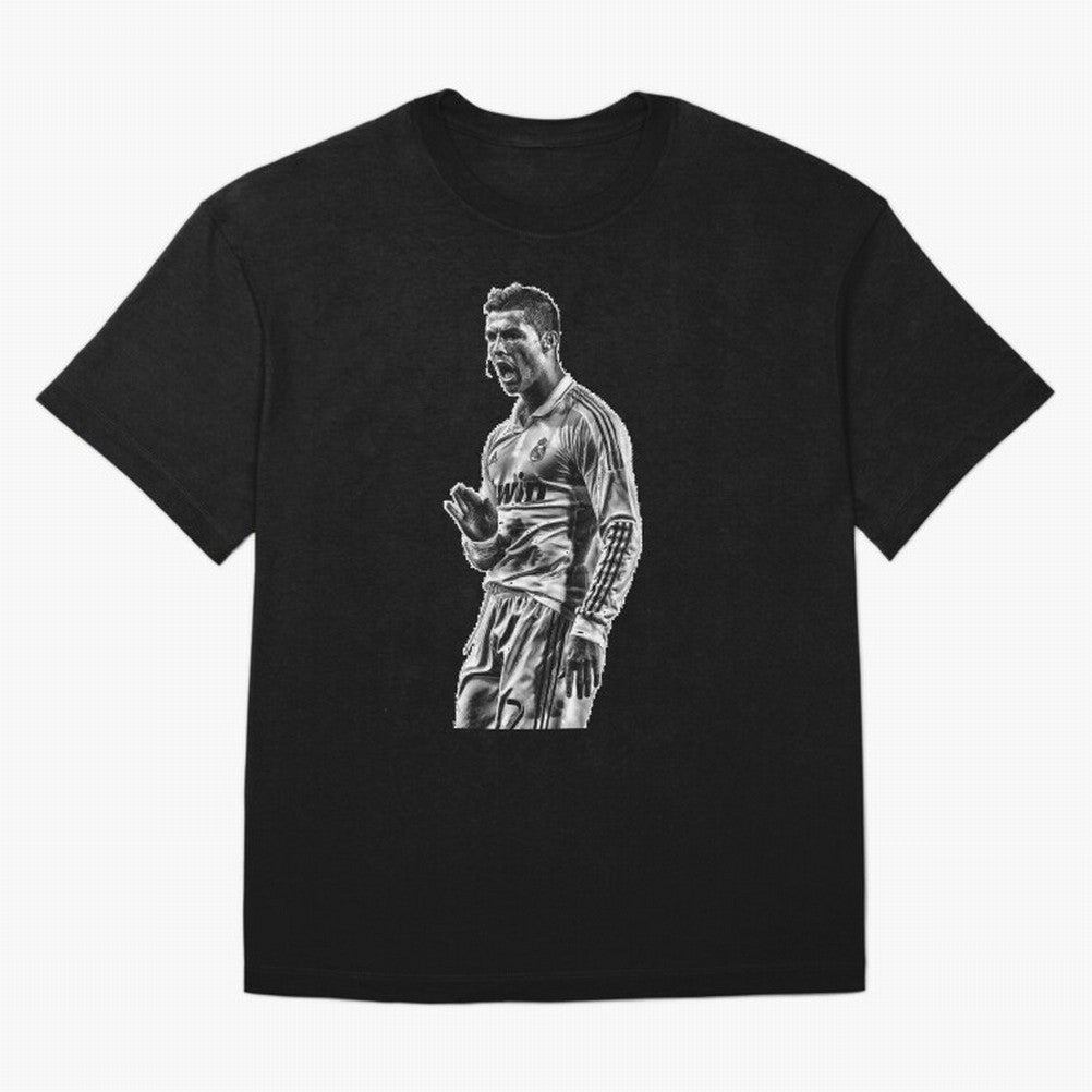 Cristiano Ronaldo Calma Oversized T-Shirt Support Your Favorite Stars during FIFA World Cup 2026 for Fans of Cristiano Ronaldo and Netherlands, Bringing Sports Nostalgia, International Competition, Famous Players and Unforgettable Victories; Ideal