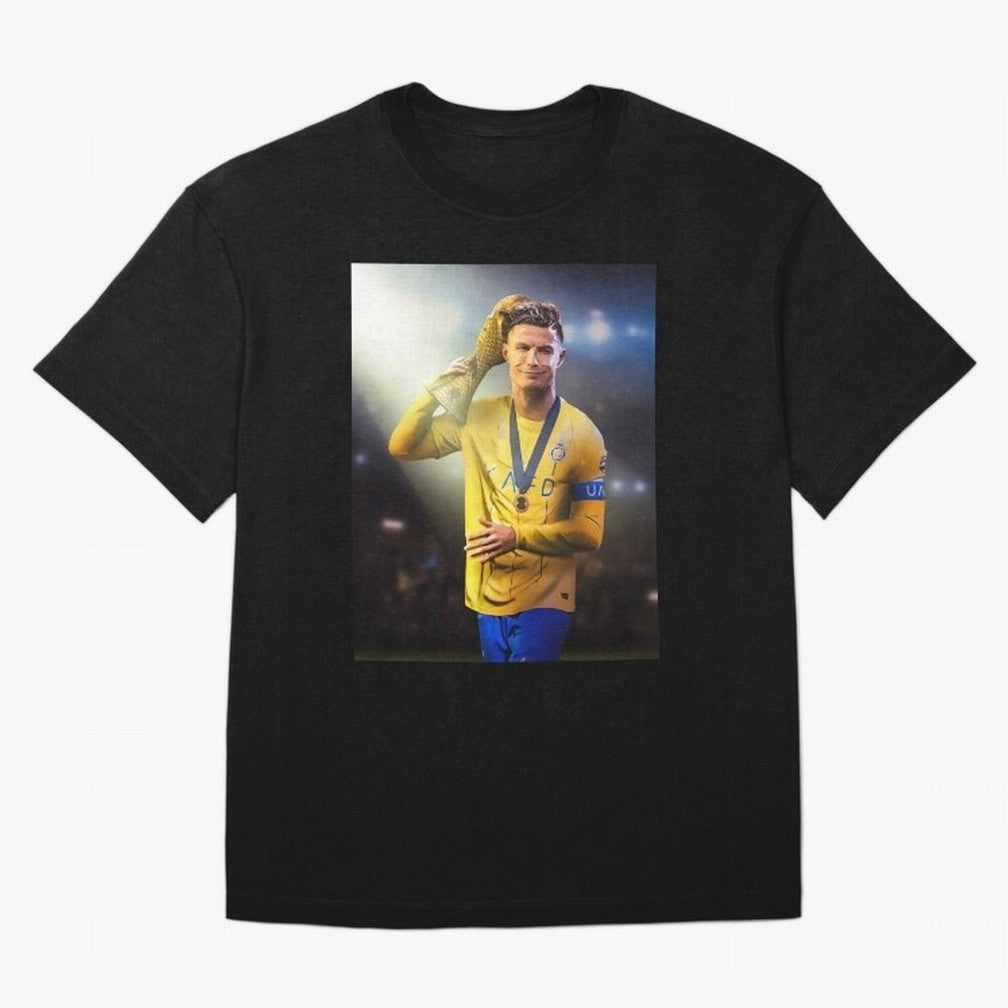 Cristiano Ronaldo Active( Oversized T-Shirt Carry the Colors and Pride of FIFA World Cup 2026 Inspired by Neymar, Haaland and Cristiano Ronaldo, Brazil, Portugal and Argentina Energy, Football Festival Excitement, Trophy Ambitions, Country