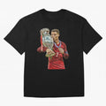 Cristiano Ronaldo Oversized T-Shirt Celebrate Fan Favorites in FIFA World Cup 2026 for Fans of CR7 and Messi and Germany, Bringing Goal Celebration Energy, Supporter Heritage, Football Icons and Worldwide Tournament Joy; Perfect for Supporters Who