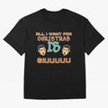 Christmas siuuu ALL I WANT IS SIUUU Oversized T-Shirt Upgrade Global Football Passion for FIFA World Cup 2026 Group Stage, Built around Cristiano Ronaldo, Haaland and CR7, Germany, Stadium Memories, Football Loyalty, International Chants and