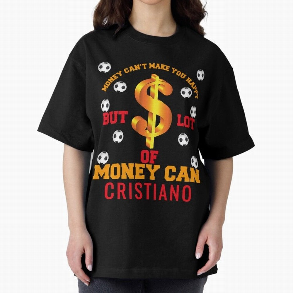 Cristiano Ronaldo al nassr Oversized T-Shirt Mark Match Day Hype around FIFA World Cup 2026 Group Stage, Haaland, Argentina and Brazil, Vintage Soccer Flavor, Modern Football Stars, National Flags and Final Night Emotion; Made for Die Hard