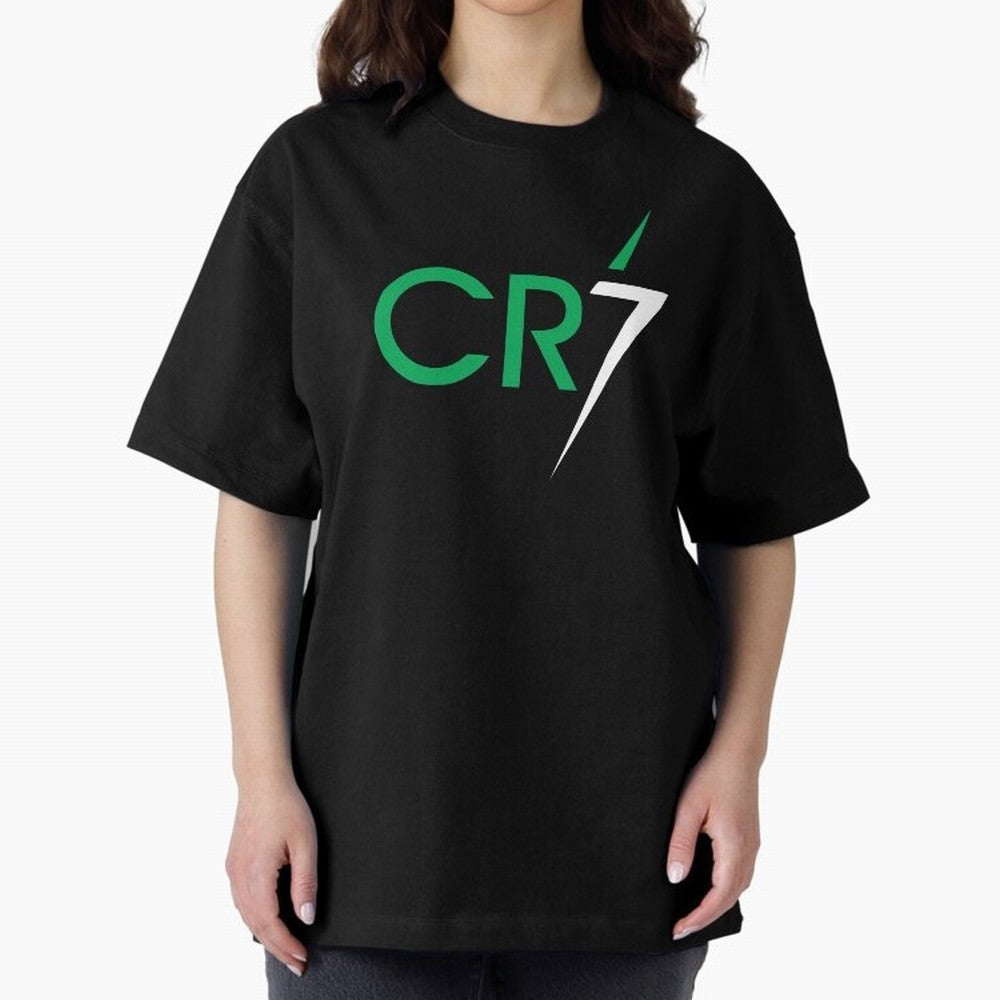 Cristiano Ronaldo CR7 Soccer Football Portugal Champion Oversized T-Shirt Make Every Kick Count in Global Football Passion for FIFA World Cup 2026 Group Stage, Celebrating CR7, England, France and Netherlands, Global Supporter Spirit, Legendary