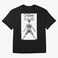 Cristiano Ronaldo Celebration Oversized T-Shirt Experience FIFA World Cup 2026 Group Stage Spirit, Made for Germany, Cristiano Ronaldo, Classic Soccer Heritage, Championship Pressure, Fan Loyalty and International Pride; Made for Collectors Who