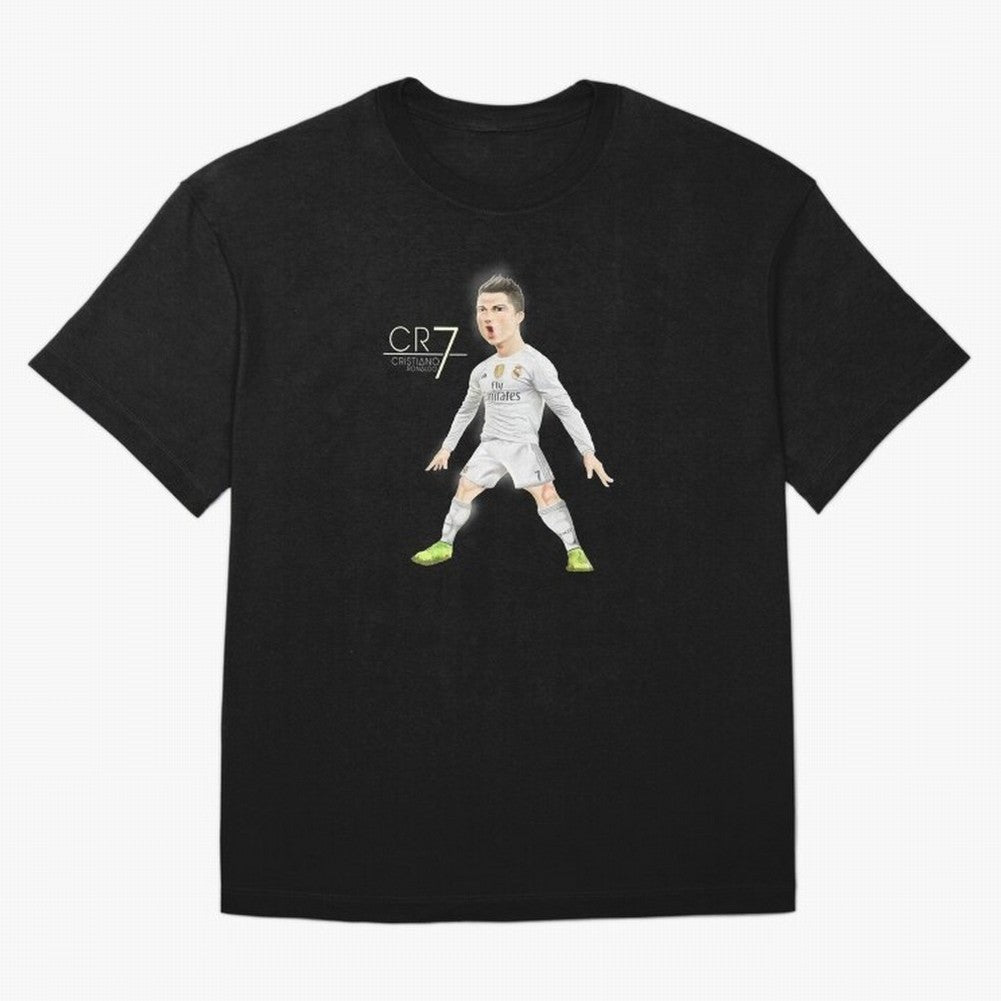 CR7 Oversized T-Shirt Celebrate Golden Goal Energy in FIFA World Cup 2026 Group Stage for Fans of Messi and Cristiano Ronaldo and Argentina, Bringing Match Day Excitement, Supporter Culture, Golden Goals and Global Football Passion; Great for Watch
