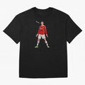 Christiano Ronaldo CR7 Siuuuuu... Oversized T-Shirt Celebrate Golden Goal Energy in Global Football Passion for FIFA World Cup 2026 Group Stage, Filled with Messi and Cristiano Ronaldo, Argentina, France and Brazil, Tournament Hype, Historic