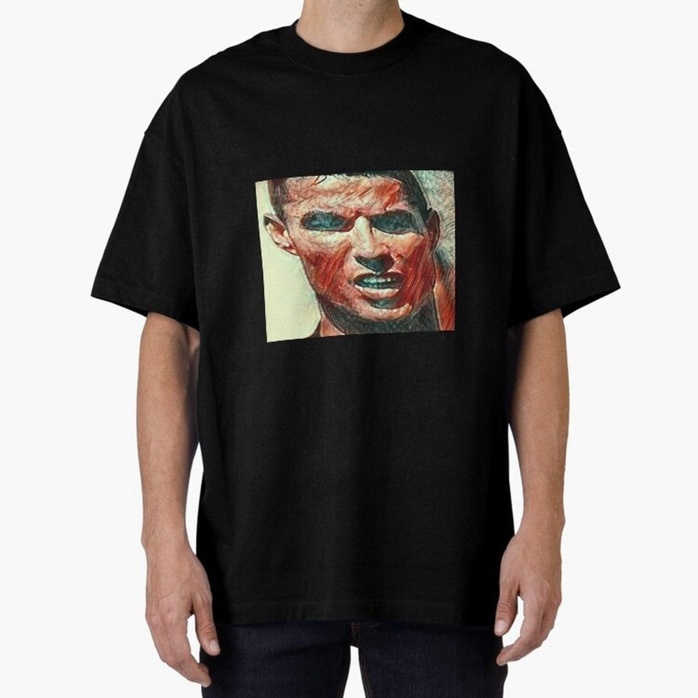 Ronaldo Oversized T-Shirt Follow the Final Road of FIFA World Cup 2026 for Fans of Cristiano Ronaldo, Haaland and CR7 and France, Bringing Match Day Excitement, Supporter Culture, Golden Goals and Global Football Passion; Made for Collectors Who