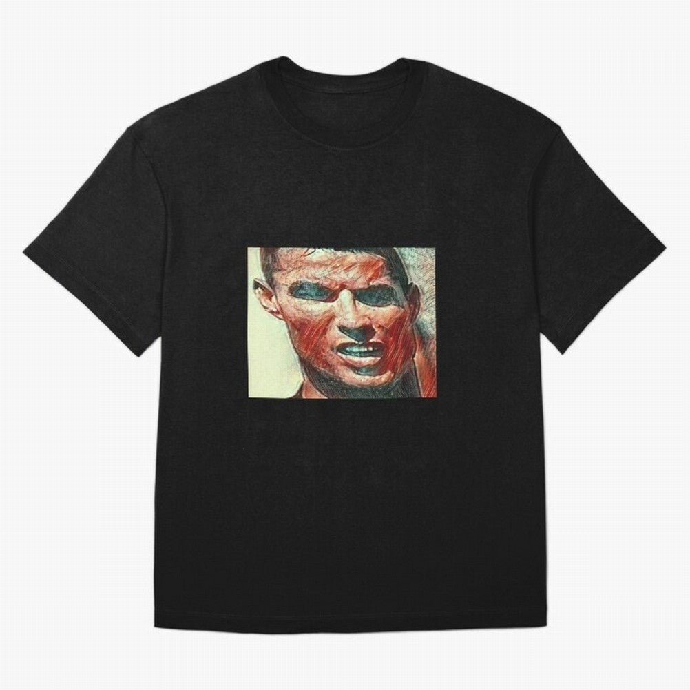Ronaldo Oversized T-Shirt Follow the Final Road of FIFA World Cup 2026 for Fans of Cristiano Ronaldo, Haaland and CR7 and France, Bringing Match Day Excitement, Supporter Culture, Golden Goals and Global Football Passion; Made for Collectors Who