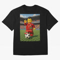 Block CR7 Oversized T-Shirt Keep Football History Alive during Match Day Hype around FIFA World Cup 2026, Cristiano Ronaldo, Brazil, Supporter Pride, Iconic Celebrations, Legendary Names and Global Match Day Energy; Perfect for People Who Love