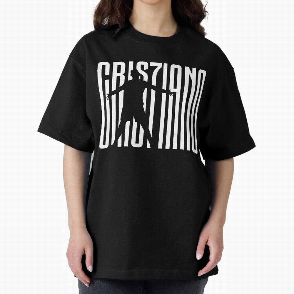 Cristiano ronaldo Oversized T-Shirt Celebrate Classic Football Spirit in Global Football Passion for FIFA World Cup 2026, Inspired by Messi, CR7 and Mbappe, Brazil, Portugal and Argentina, Stadium Chants, National Pride, Trophy Dreams and