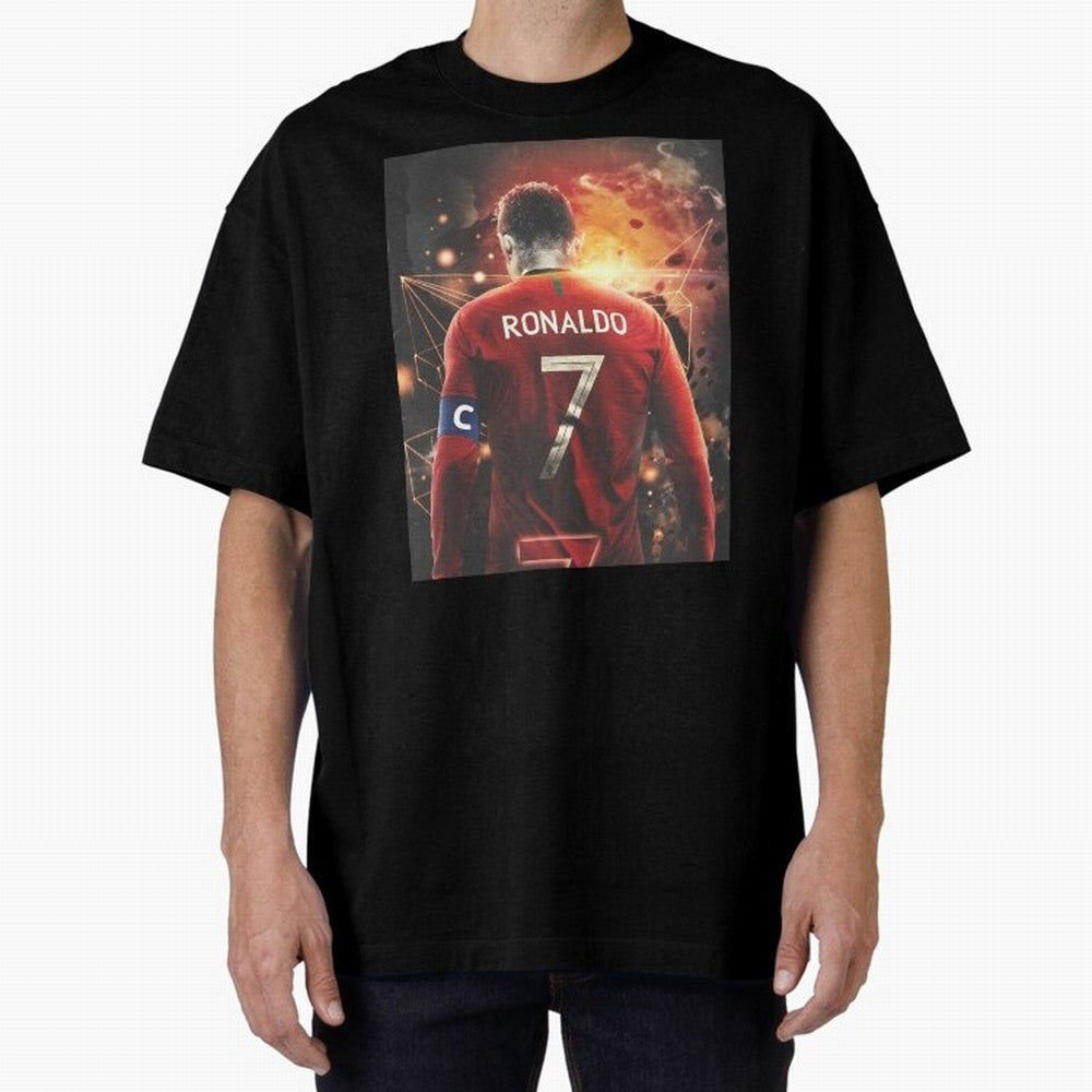 Cristiano Ronaldo Art iPad Case _amp_ Skin Oversized T-Shirt Bring a Champion Mindset to FIFA World Cup 2026 Group Stage Spirit, Celebrating England and Germany, Messi and Cristiano Ronaldo, Sports Nostalgia, International Competition, Famous