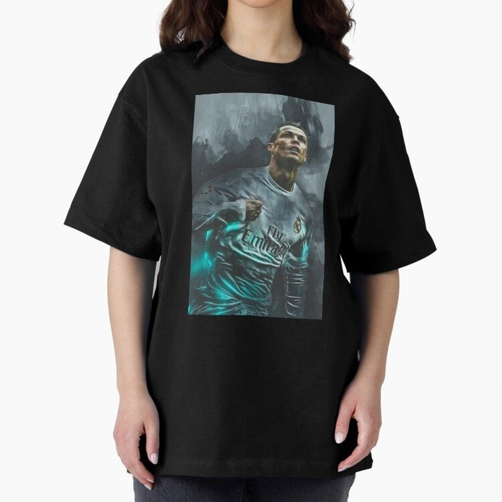 Cristiano Ronaldo iPhone Case Oversized T-Shirt Celebrate Every Goal in FIFA World Cup 2026 USA Canada Mexico Centered on Cristiano Ronaldo, Spain and Netherlands Energy, Match Day Excitement, Supporter Culture, Golden Goals and Global Football
