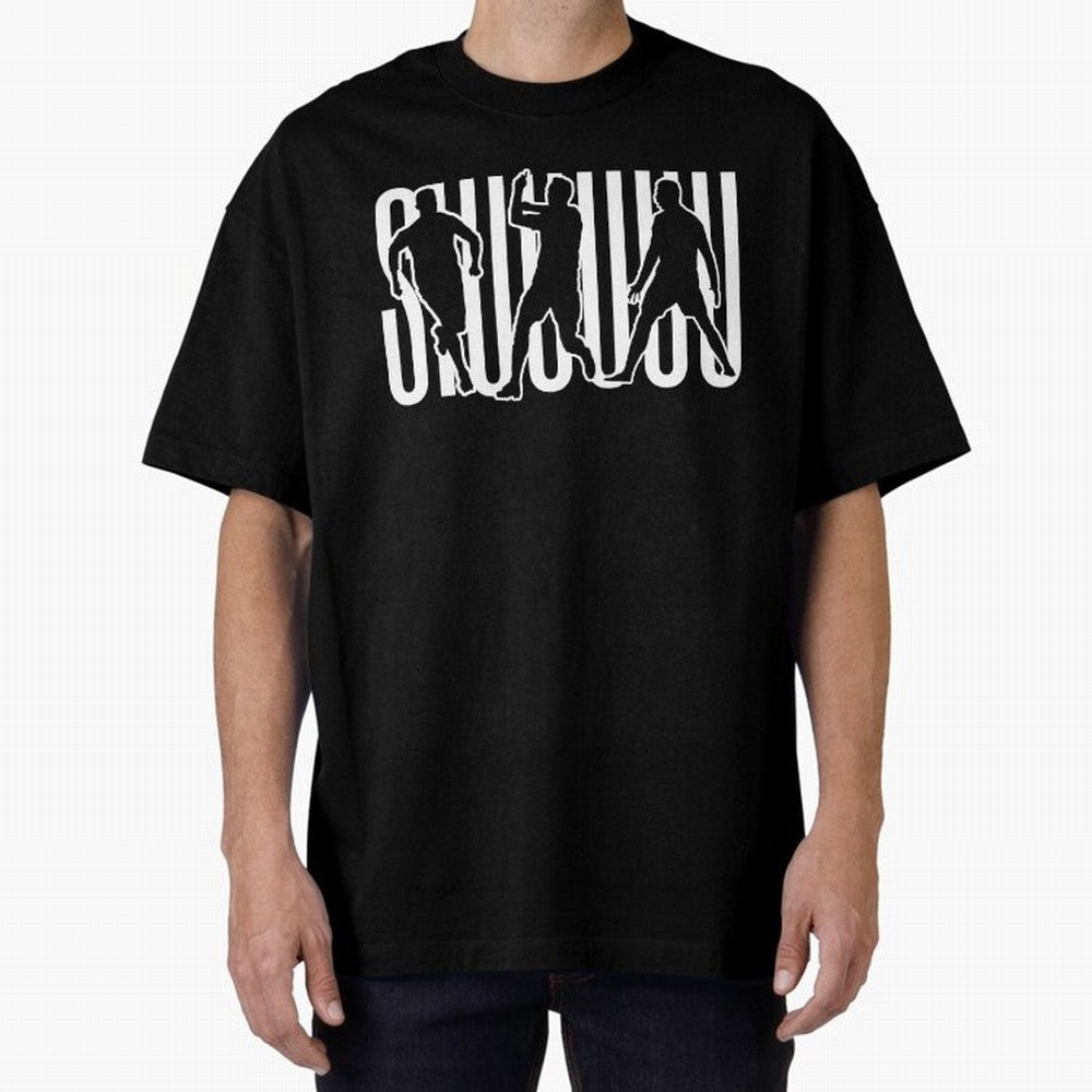 Siuuu Cristiano ronaldo suiii goal Oversized T-Shirt Treasure the FIFA World Cup 2026 Journey through Messi, CR7 and Mbappe Highlights, Brazil Pride, Sports Nostalgia, International Competition, Famous Players and Unforgettable Victories; Created