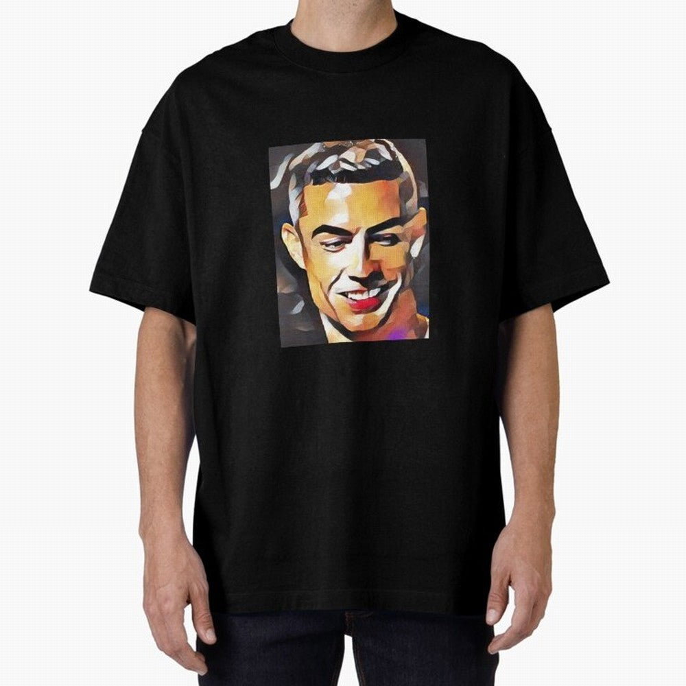 Cristiano Ronaldo Oversized T-Shirt Bring Supporter Culture to the FIFA World Cup 2026 USA Canada Mexico Journey through Messi Highlights, Spain Pride, Football History, Final Match Energy, Crowd Noise and Once in a Lifetime Moments; Ideal for Fans