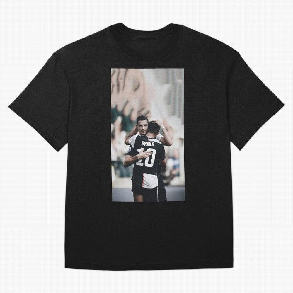 ronaldo with dybala Oversized T-Shirt Join Supporters Worldwide for FIFA World Cup 2026 Driven by CR7 and Messi, Argentina, France and Brazil Energy, Classic Soccer Heritage, Championship Pressure, Fan Loyalty and International Pride; Ideal for