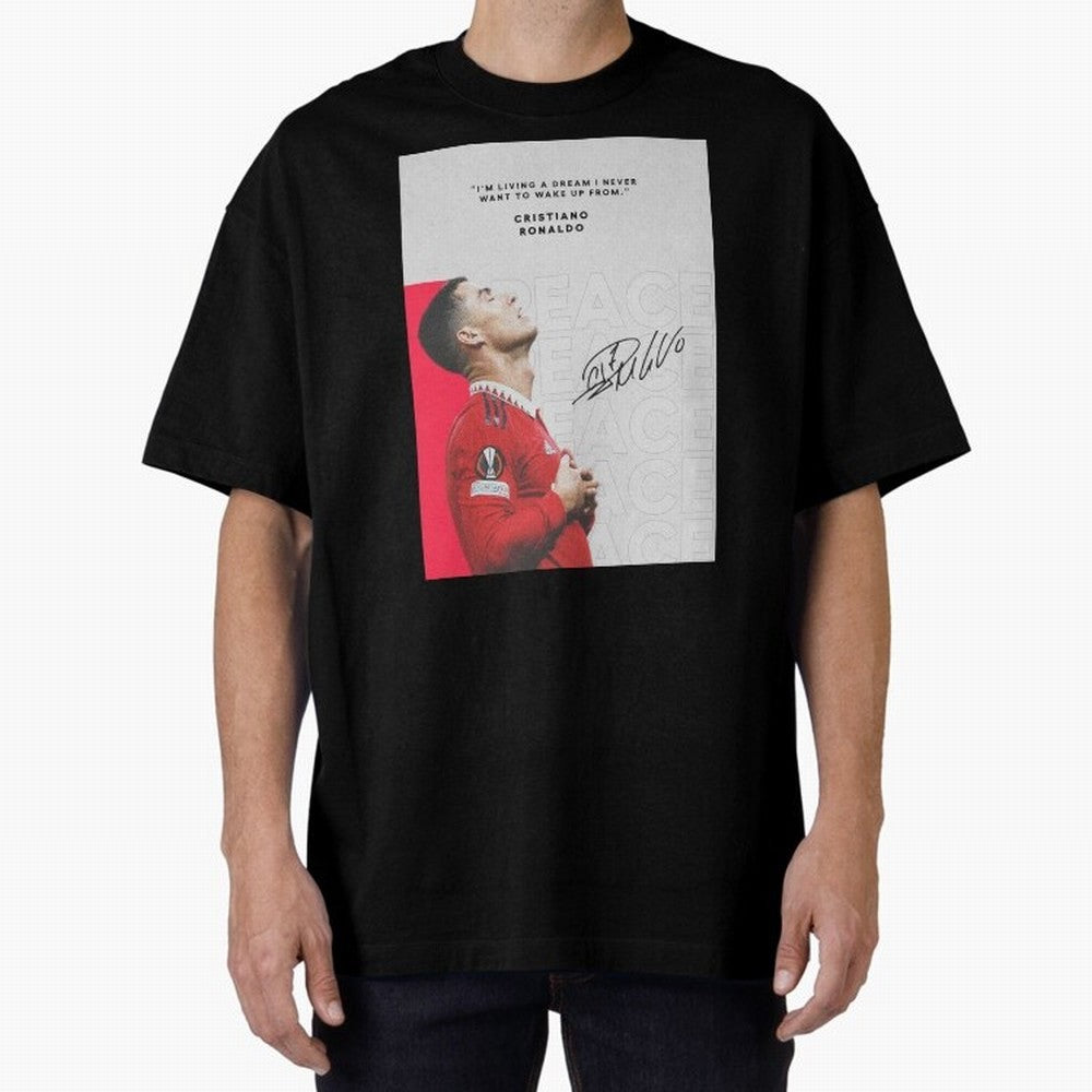 PEACE OF MIND Oversized T-Shirt Support Your Favorite Stars during FIFA World Cup 2026 Spirit, Capturing England, Messi, CR7 and Mbappe, Retro Football Energy, Iconic Rivalries, Trophy Chase Drama and Stadium Atmosphere; Created for Match Day