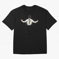 Cristiano Ronaldo Juventus Abstract Paintings Oversized T-Shirt Feel the Trophy Chase of Global Football Passion for FIFA World Cup 2026 Group Stage, with CR7 and Messi, England and Germany, Football Passion, Legendary Performances, Festival Vibes
