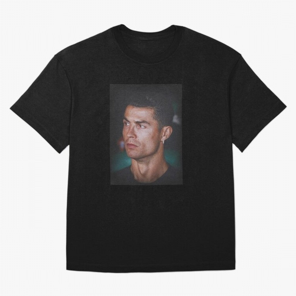 Cristiano Ronaldo Oversized T-Shirt Celebrate Fan Culture around Match Day Hype around FIFA World Cup 2026, CR7 and Messi, Argentina and Brazil, Stadium Memories, Football Loyalty, International Chants and Championship Tradition; Great for Watch