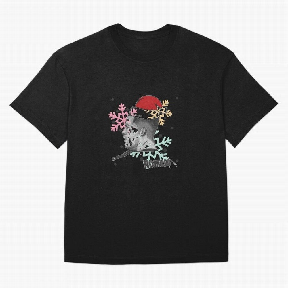 Cristiano Ronaldo and Christmas Oversized T-Shirt Remember Match Day Hype around FIFA World Cup 2026, CR7, Spain, Football Festival Excitement, Trophy Ambitions, Country Rivalries and Star Player Buzz; Perfect for Fans, Collectors, Family