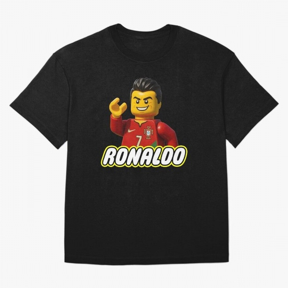 Block CR7 Oversized T-Shirt Spotlight the FIFA World Cup 2026 Journey through CR7 Highlights, Brazil Pride, Fan Favorite Moments, National Team Passion, Big Match Drama and Soccer History; Great for Supporters Who Love Legendary Players, National