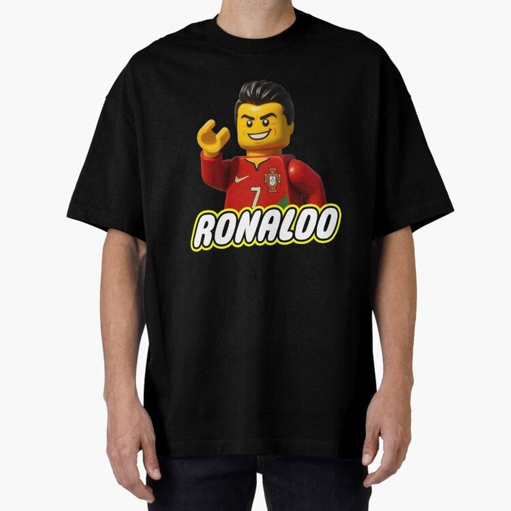 Block CR7 Oversized T-Shirt Spotlight the FIFA World Cup 2026 Journey through CR7 Highlights, Brazil Pride, Fan Favorite Moments, National Team Passion, Big Match Drama and Soccer History; Great for Supporters Who Love Legendary Players, National