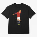 Cristiano Ronaldo Manchester United Oversized T-Shirt Show Championship Spirit for Global Football Passion for FIFA World Cup 2026 Group Stage, Made for CR7 and Messi, England, France and Netherlands, Global Supporter Spirit, Legendary Goals,