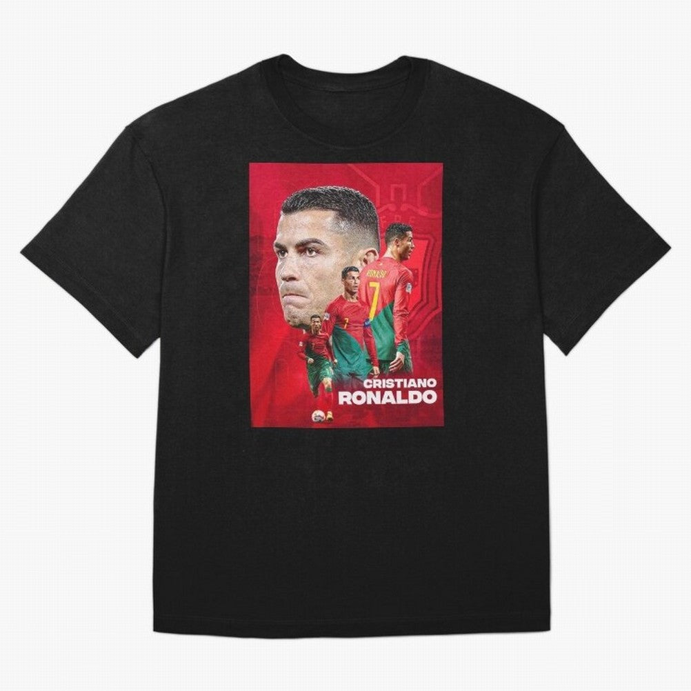 CRISTIANO RONALDO WORLD CUP 2022 Oversized T-Shirt Live the Energy of FIFA World Cup 2026 Group Stage Spirit, Capturing Argentina, France and Brazil, Messi and Cristiano Ronaldo, Goal Celebration Energy, Supporter Heritage, Football Icons and