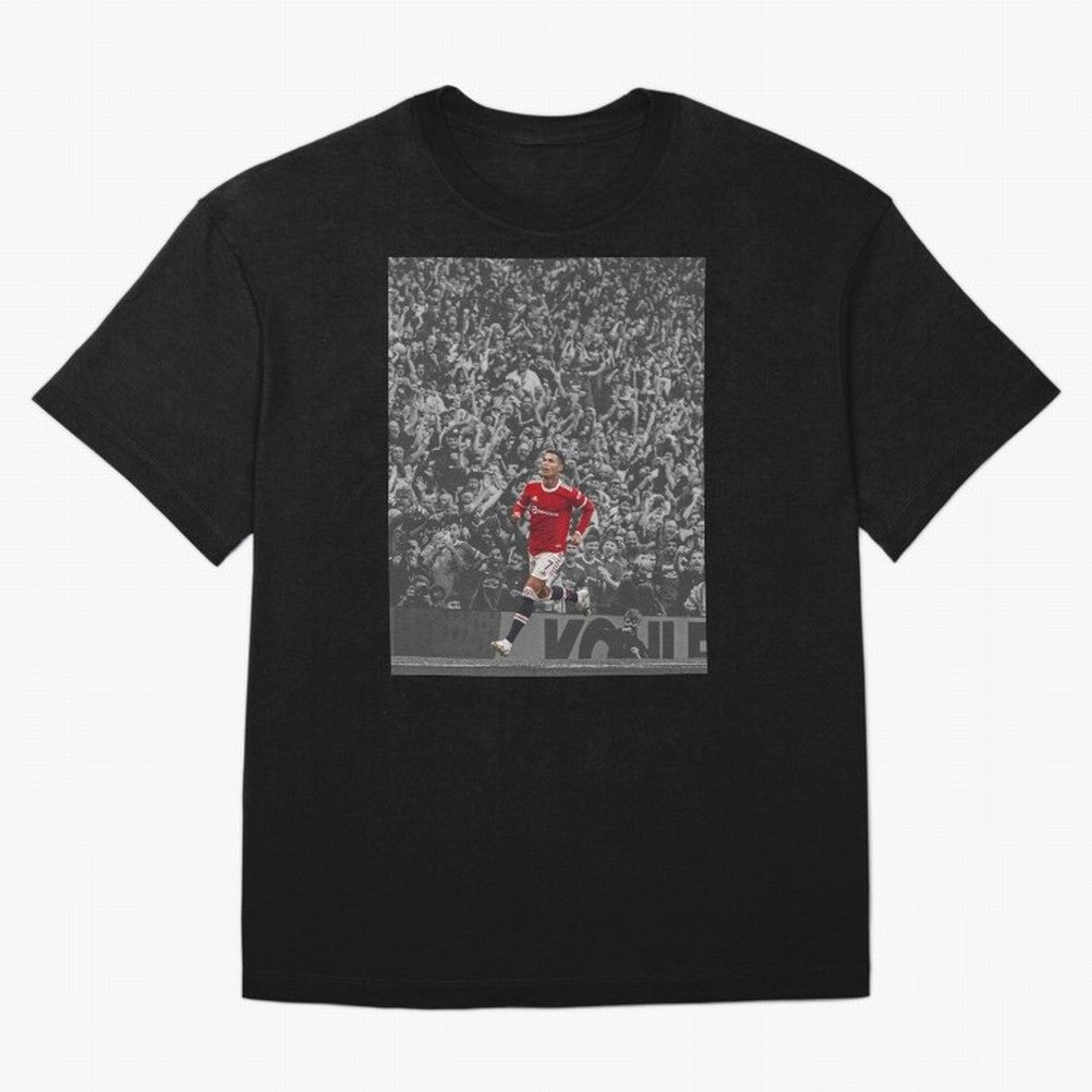Ronaldo Cr7 Highlights Moment Manchester,Ronaldo Gifts,Ronaldo Cover,Ronaldo Prints Oversized T-Shirt Bring Retro Soccer Energy to the FIFA World Cup 2026 USA Canada Mexico Journey through Messi, CR7 and Mbappe Highlights, Portugal, Spain and