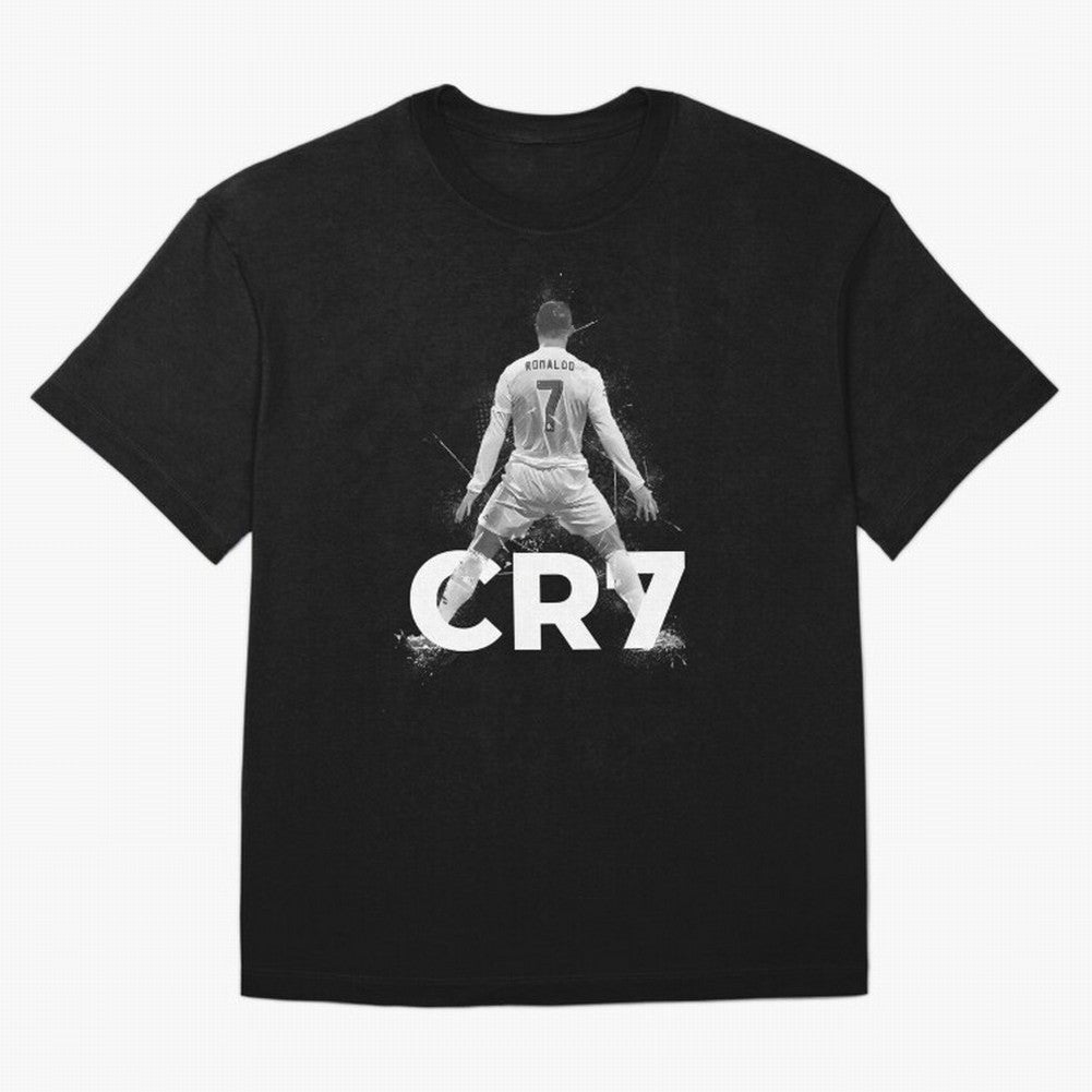 Cristiano Ronaldo CR7 Oversized T-Shirt Step into FIFA World Cup 2026 USA Canada Mexico for Fans of Neymar and France, Bringing Championship Spirit, Famous Goals, Roaring Crowds and International Football Unity; Made for Die Hard Supporters, Soccer