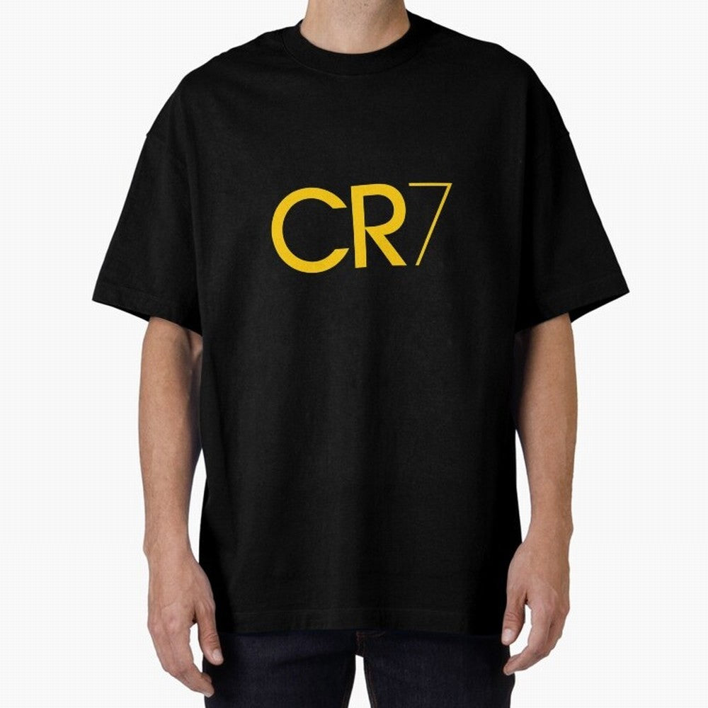 Cristiano, Ronaldo CR7 Oversized T-Shirt Carry the FIFA World Cup 2026 Group Stage Journey through Messi Highlights, Portugal, Spain and Germany Pride, Retro Football Energy, Iconic Rivalries, Trophy Chase Drama and Stadium Atmosphere; Created for