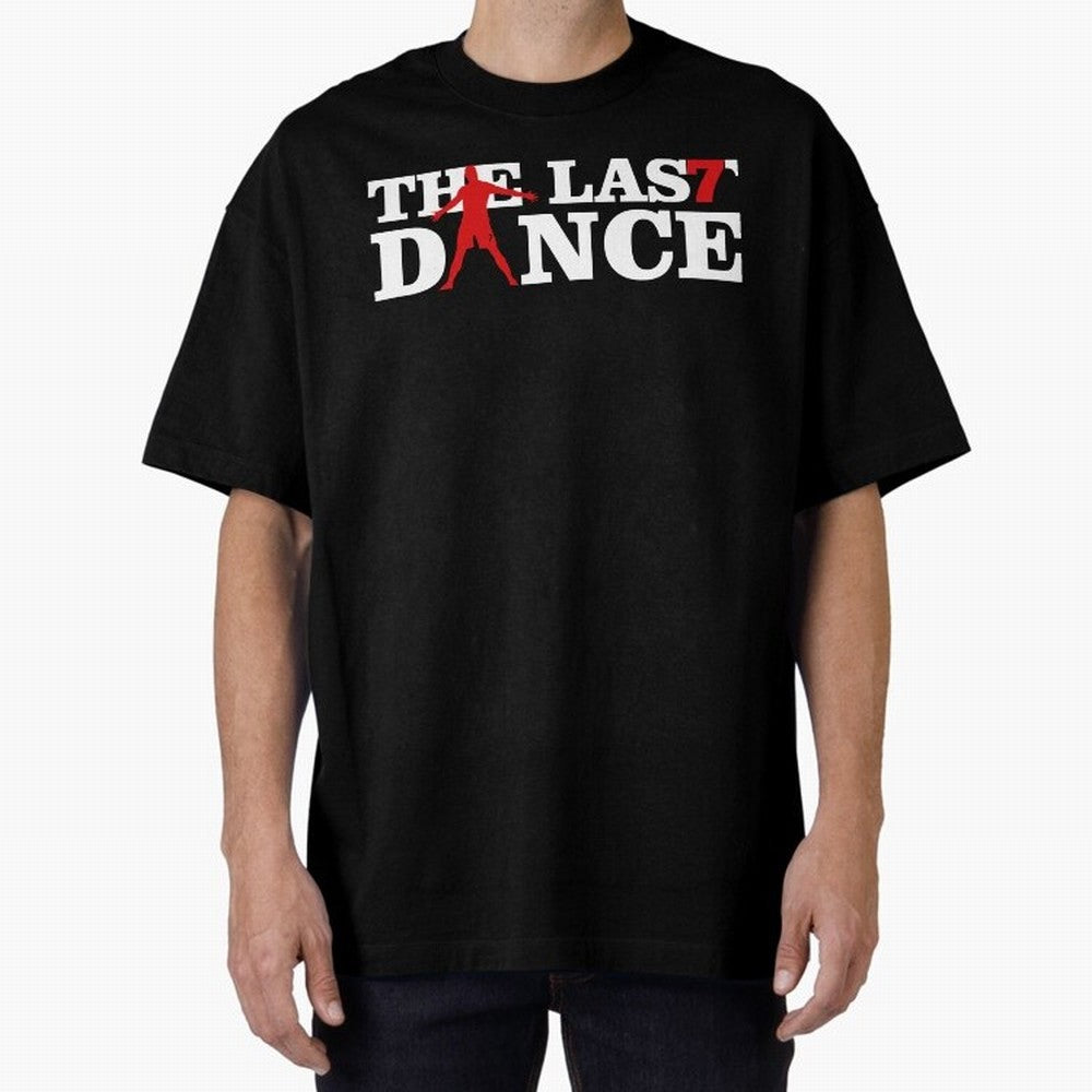 Cr7 The Last Dance Oversized T-Shirt Relive FIFA World Cup 2026 Spirit, Capturing England and Germany, Mbappe and Neymar, Global Supporter Spirit, Legendary Goals, National Colors and Tournament Celebration; Built for Supporters Chasing Trophy
