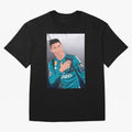Cristiano Ronaldo Oversized T-Shirt Experience Global Football Passion for FIFA World Cup 2026 USA Canada Mexico, Connected to CR7, Argentina, France and Brazil, Tournament Hype, Historic Matchups, Family Viewing Parties and Global Sports Pride;