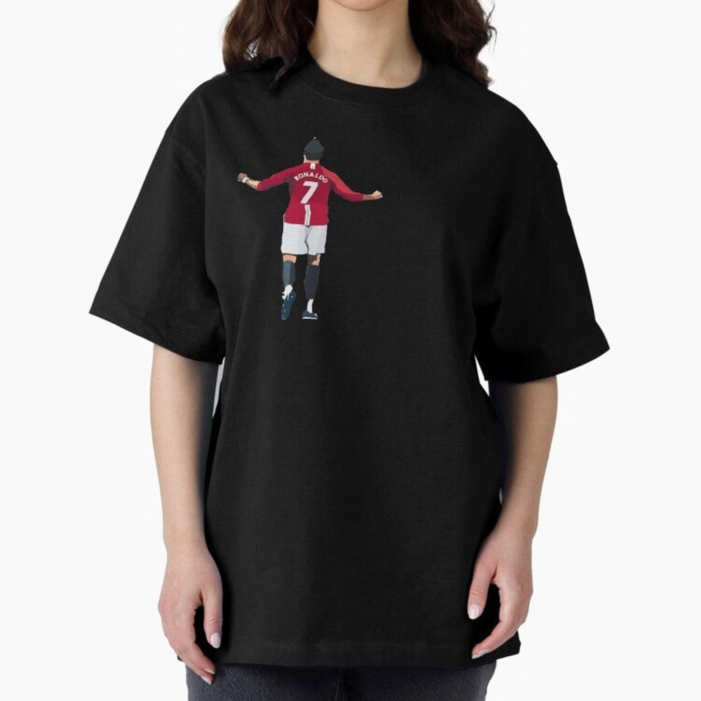 Cristiano Ronaldo CR7 Oversized T-Shirt Capture Stadium Memories from FIFA World Cup 2026 USA Canada Mexico Made for Cristiano Ronaldo, Haaland and CR7, Netherlands Energy, Soccer Culture, Superstar Moments, National Team Dreams and Competitive