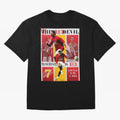 Cristiano Ronaldo 2008 Manchester United Poster Oversized T-Shirt Enjoy FIFA World Cup 2026 for Fans of Cristiano Ronaldo, Haaland and CR7 and Argentina and Brazil, Bringing Supporter Pride, Iconic Celebrations, Legendary Names and Global Match Day