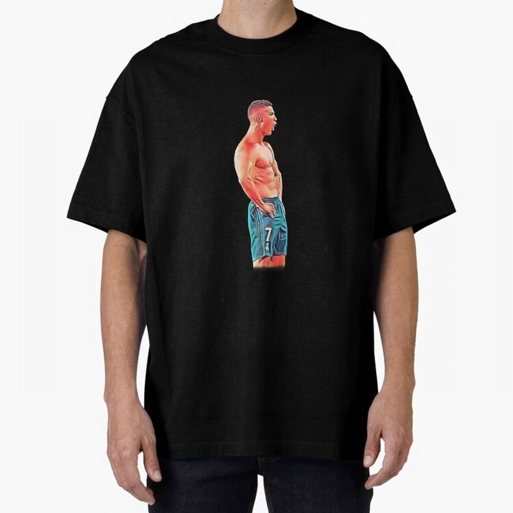 what a celebration by cristiano ronaldo Oversized T-Shirt Follow the Final Road of Match Day Hype around FIFA World Cup 2026 USA Canada Mexico, Cristiano Ronaldo, Netherlands, Classic Soccer Heritage, Championship Pressure, Fan Loyalty and