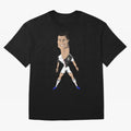 CR7 Oversized T-Shirt Show Fan Pride Across FIFA World Cup 2026 Group Stage Filled with CR7, France and Portugal Energy, Football Festival Excitement, Trophy Ambitions, Country Rivalries and Star Player Buzz; Ideal for Football Dads, Football Moms,
