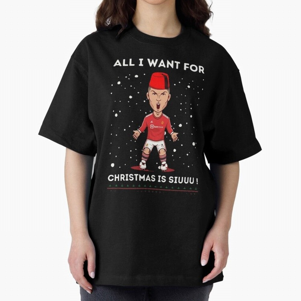 christmas next day delivery Oversized T-Shirt Join Supporters Worldwide for FIFA World Cup 2026 USA Canada Mexico for Fans of CR7 and Messi and France, Bringing Football Passion, Legendary Performances, Festival Vibes and Supporter Community; Ideal