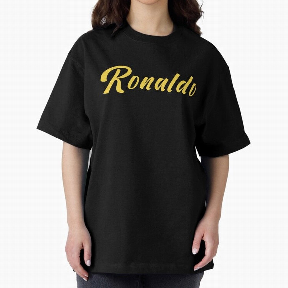 Cristiano Ronaldo Cristiano Ronaldo Oversized T-Shirt Celebrate the Magic of FIFA World Cup 2026 Group Stage with Messi, Portugal Energy, Retro Football Energy, Iconic Rivalries, Trophy Chase Drama and Stadium Atmosphere; Made for Die Hard