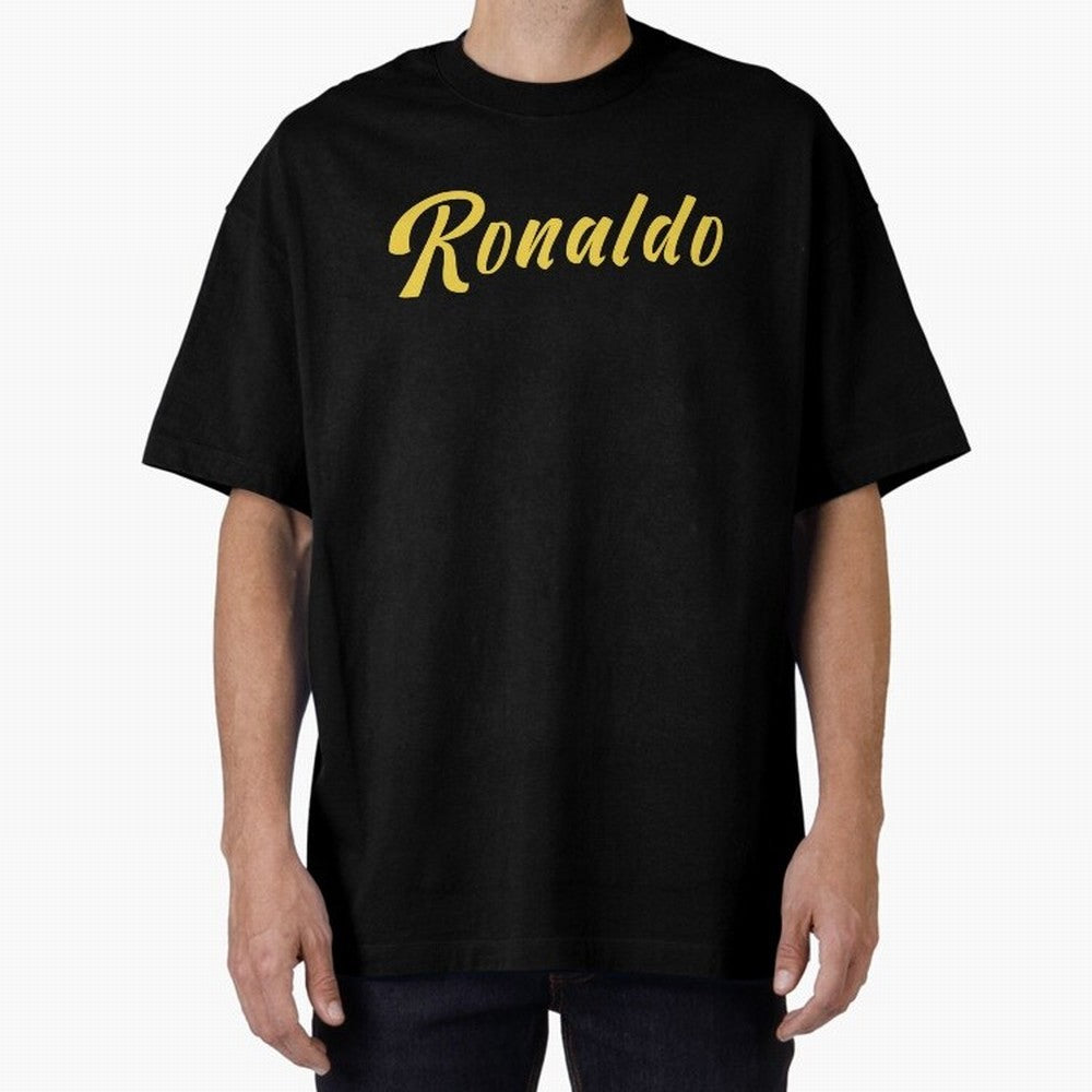 Cristiano Ronaldo Cristiano Ronaldo Oversized T-Shirt Celebrate the Magic of FIFA World Cup 2026 Group Stage with Messi, Portugal Energy, Retro Football Energy, Iconic Rivalries, Trophy Chase Drama and Stadium Atmosphere; Made for Die Hard