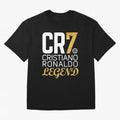 CR7 legend gold Oversized T-Shirt Bring Champion Energy into FIFA World Cup 2026 Group Stage Centered on Haaland, England Energy, Champion Mindset, Group Stage Buzz, Knockout Tension and Passionate Fan Culture; Perfect for Fans, Collectors, Family