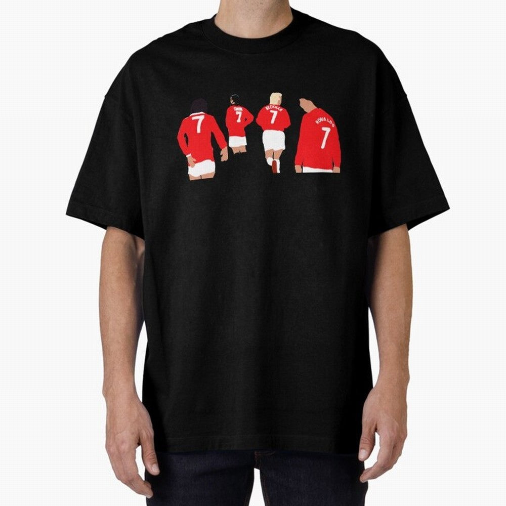 Manchester United Number 7 Legends Oversized T-Shirt Make Every Kick Count in Match Day Hype around FIFA World Cup 2026 Group Stage, Neymar, Haaland and Cristiano Ronaldo, Argentina, France and Brazil, Tournament Hype, Historic Matchups, Family