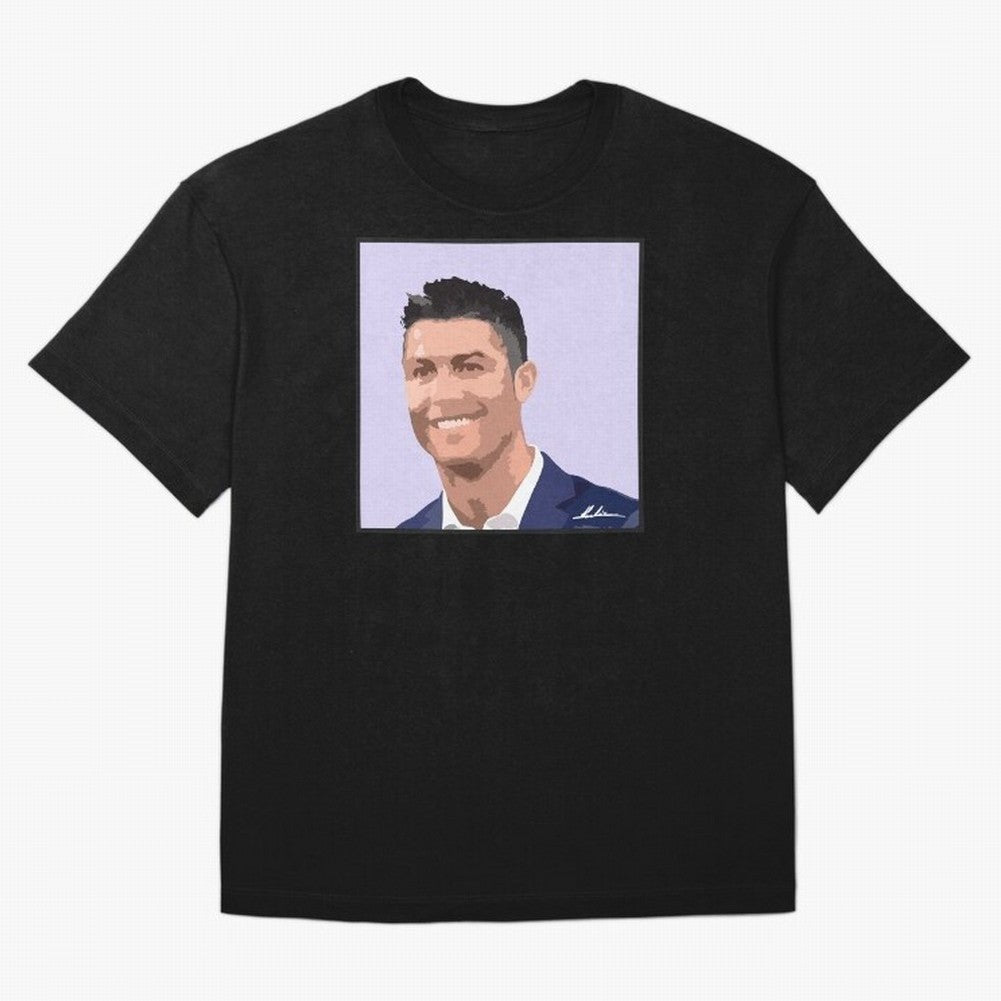 Cristiano Ronaldo Oversized T-Shirt Join Supporters Worldwide for FIFA World Cup 2026 USA Canada Mexico Spirit, with Spain, Neymar, Football History, Final Match Energy, Crowd Noise and Once in a Lifetime Moments; Perfect for Supporters Who Want
