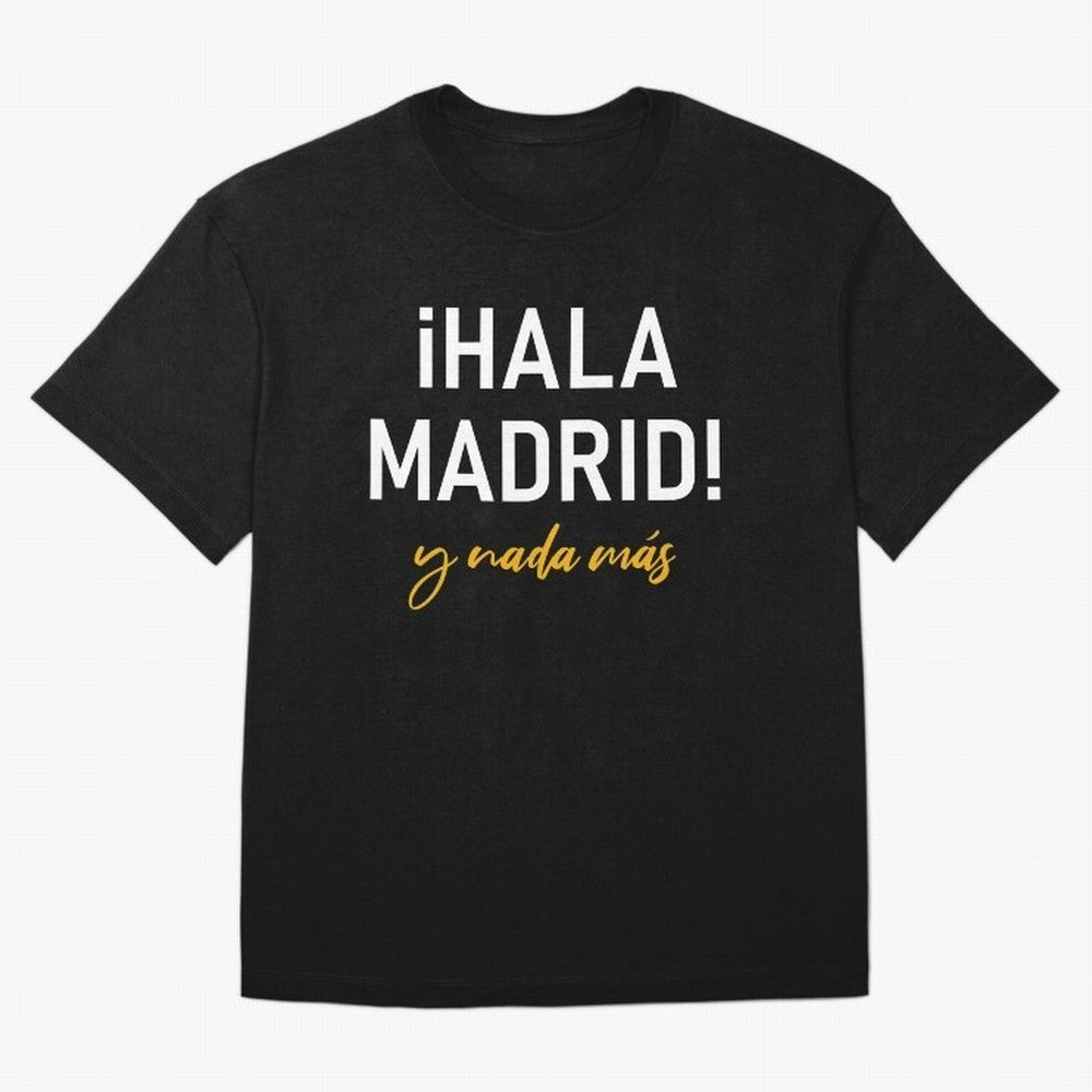 Hala Madrid Oversized T-Shirt Cheer through Every Moment of Global Football Passion for FIFA World Cup 2026 Group Stage, Built around CR7, England, Championship Spirit, Famous Goals, Roaring Crowds and International Football Unity; Ideal for Fans