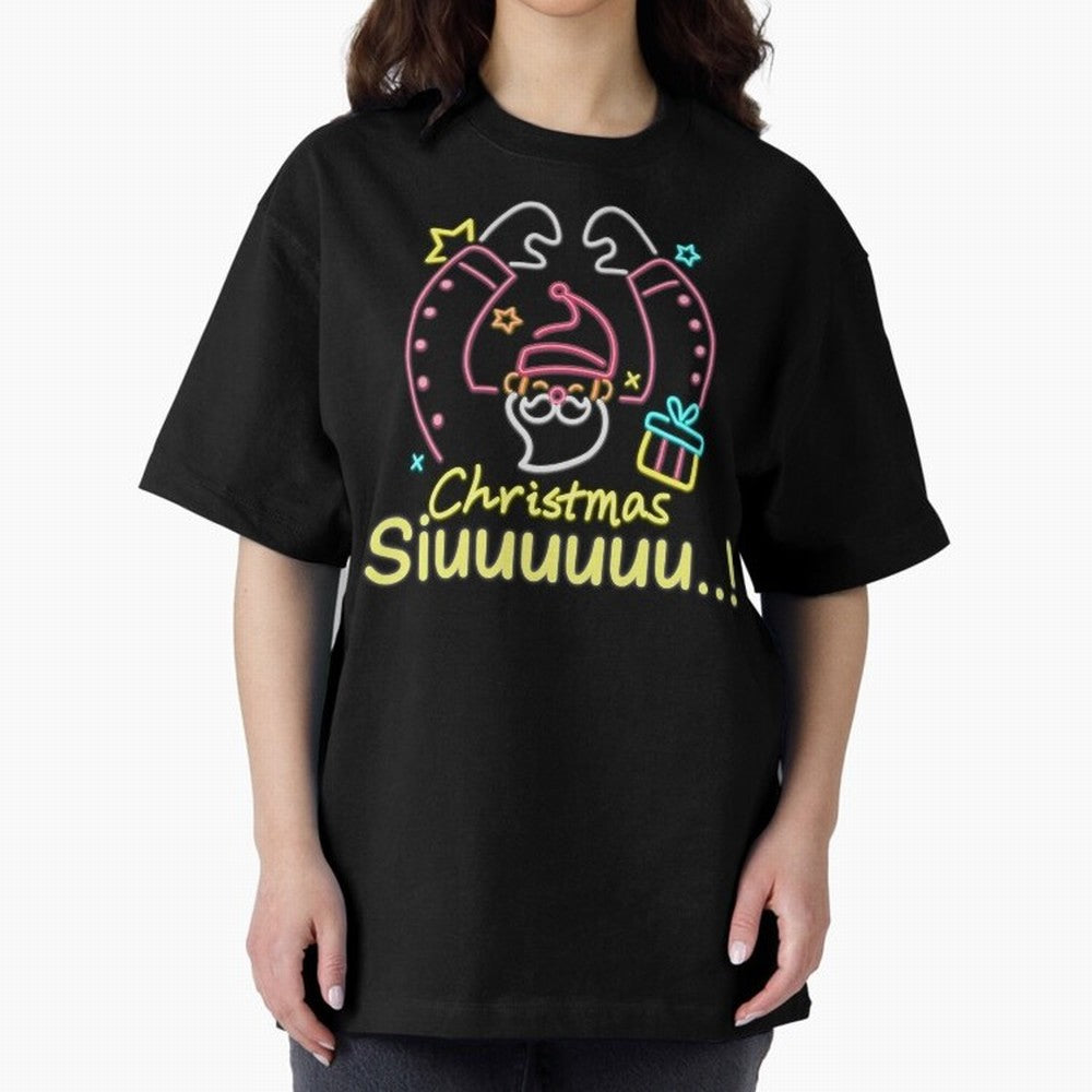 Christmas siuuu CR7 goal Oversized T-Shirt Remember Iconic Moments from FIFA World Cup 2026 with Mbappe, Netherlands Energy, Worldwide Fan Energy, Dramatic Goals, Stadium Lights and Championship Celebrations; Great for Supporters Who Love Legendary