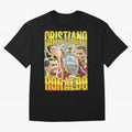 Cristiano Ronaldo CR7 SIUUU El Bicho Vintage Retro Design Oversized T-Shirt Stand Out with Spirit from FIFA World Cup 2026 Group Stage with Neymar, England and Germany Energy, Retro Football Energy, Iconic Rivalries, Trophy Chase Drama and Stadium