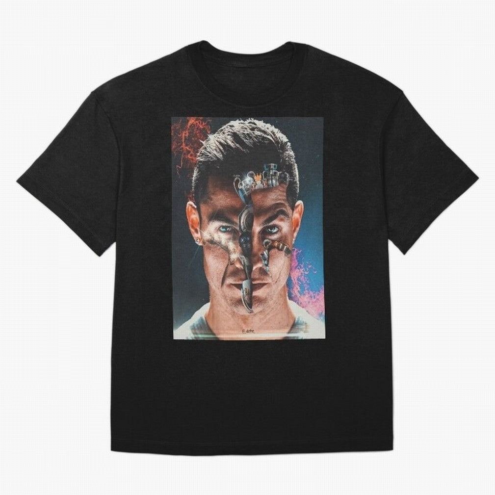 CR7 Career Titles+Ballon (x5) Oversized T-Shirt Treasure FIFA World Cup 2026 Group Stage Highlighting Haaland and Mbappe, Portugal, Spain and Germany Energy, Fan Favorite Moments, National Team Passion, Big Match Drama and Soccer History; Ideal for
