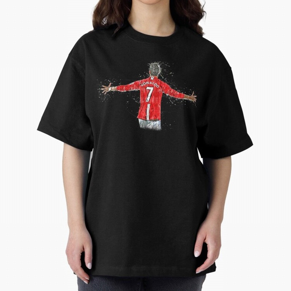 Cristiano Ronaldo 8 Oversized T-Shirt Bring World Football Passion into FIFA World Cup 2026 USA Canada Mexico Spirit, Driven by Argentina, Mbappe and Neymar, Soccer Culture, Superstar Moments, National Team Dreams and Competitive Fire; Made for