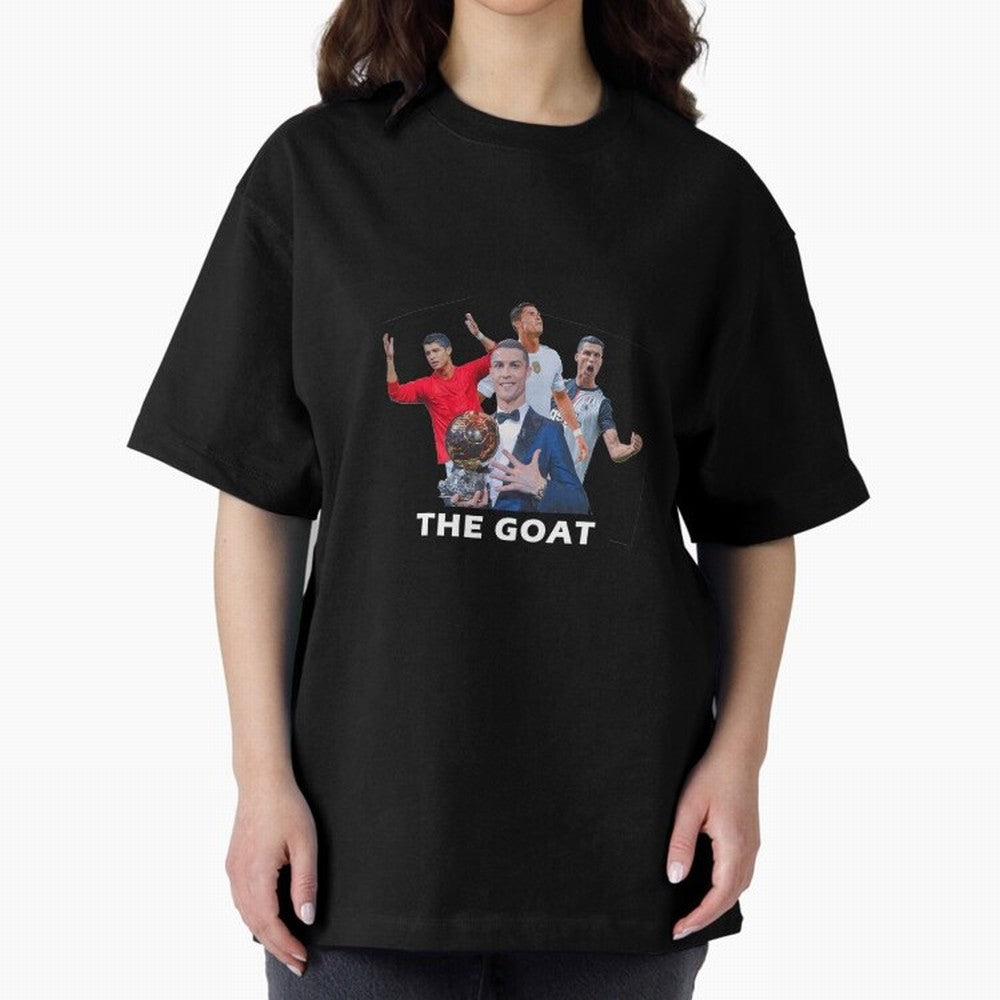 Cristiano Ronaldo Oversized T-Shirt Celebrate Unforgettable Nights in Global Football Passion for FIFA World Cup 2026 USA Canada Mexico, with CR7, Spain and Netherlands, Football Festival Excitement, Trophy Ambitions, Country Rivalries and Star